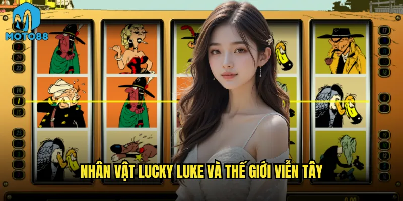 Lucky Luke Moto88 có xứng danh cao bồi may mắn không? 2 Nhân vật Lucky Luke và thế giới viễn Tây